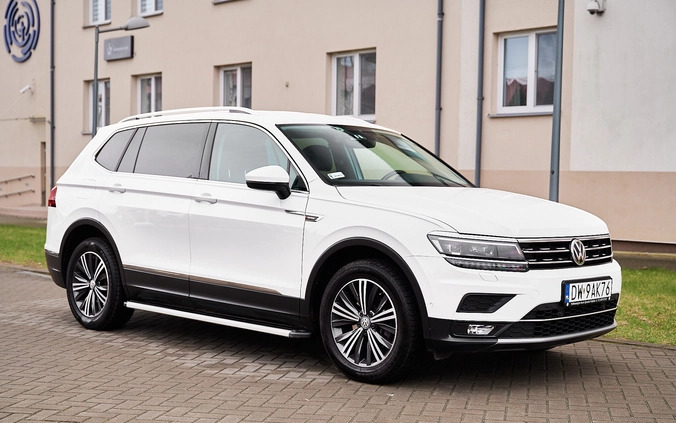 Volkswagen Tiguan Allspace cena 102900 przebieg: 197500, rok produkcji 2017 z Płock małe 704